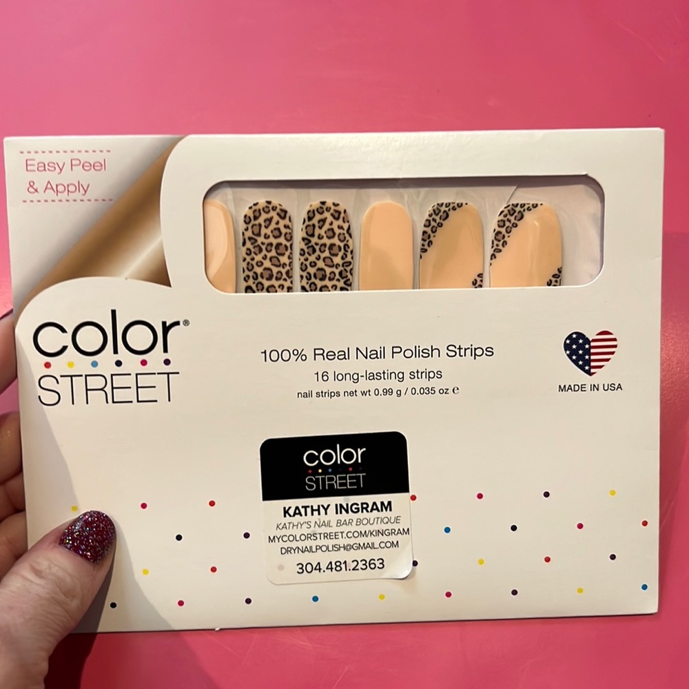 Brand new, sealed Color Street nail polish strips in Trend Spotted